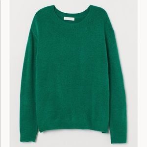 H&M green sweater